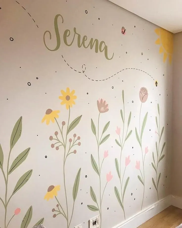 Diseño infantil personalizado en habitación — pintores Montevideo